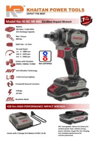Khaitan Power Tools - KI BC IW 400